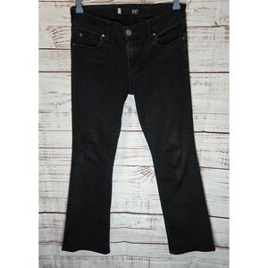 KUT From The Kloth Women's Black Bootcut Jeans Size 4P‎